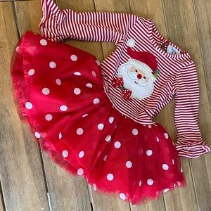 Counting Daisies Long Sleeve Tutu Dress Size 2T